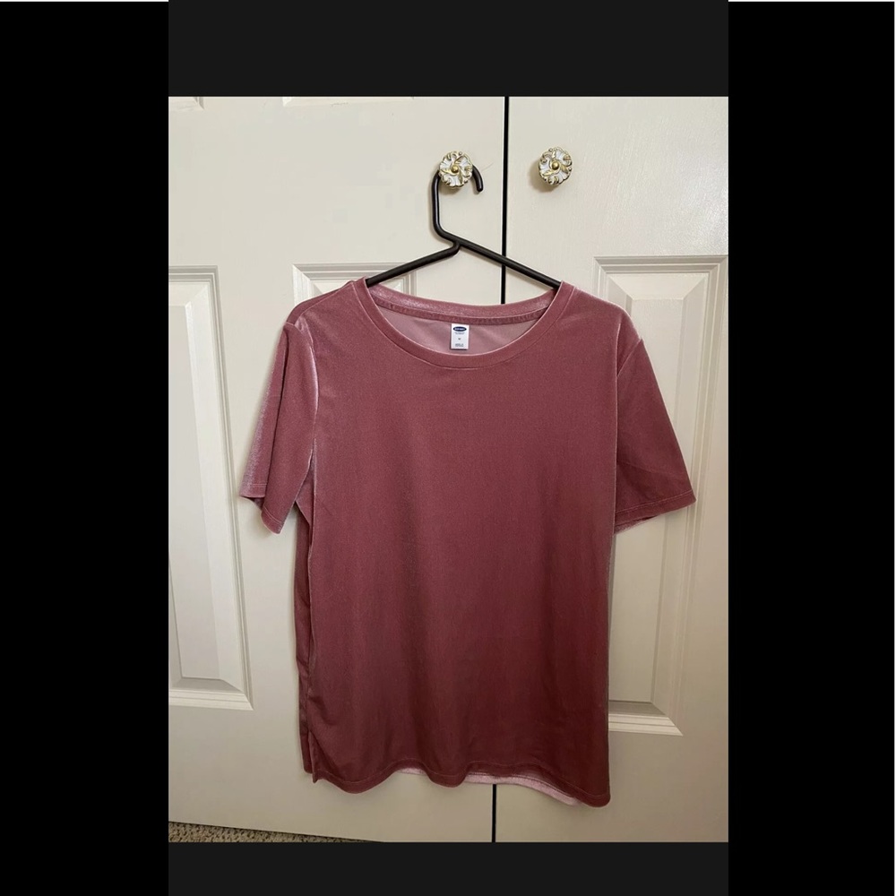 Velvet link old navy top